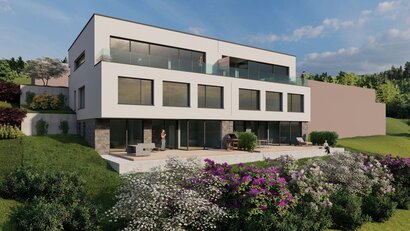 Neubau eines Doppelhauses